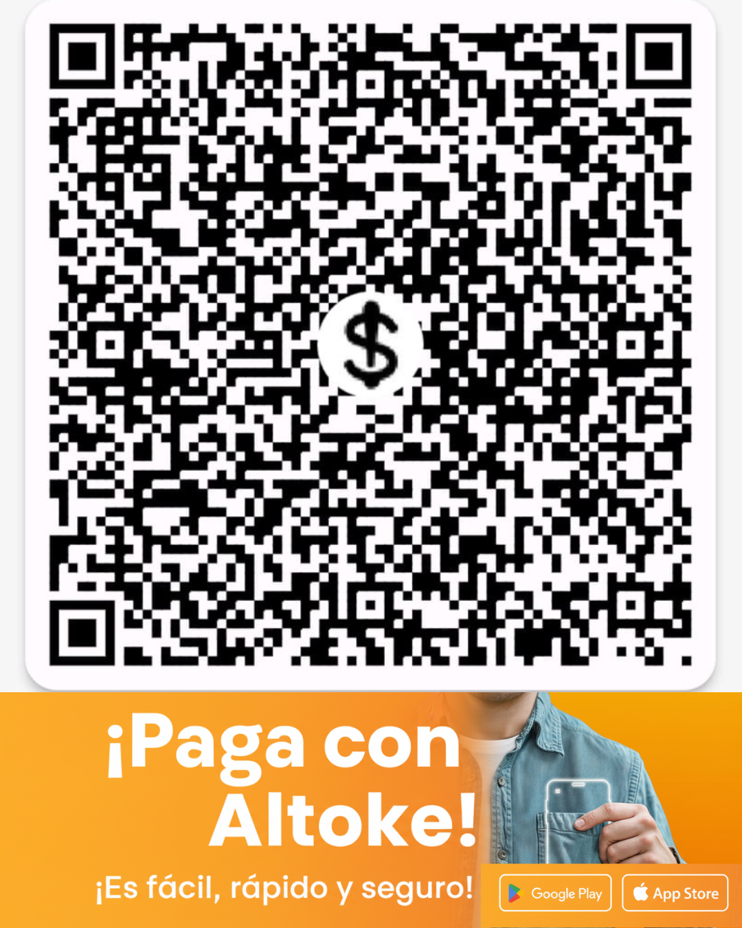 QR para donaciones Ángel